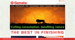 Desktop Screenshot of gemata.it