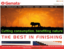 Tablet Screenshot of gemata.it